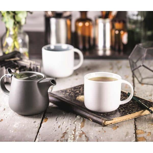 Valge portselanist kruus roosa sisemusega Maxwell & Williams Tint, 440 ml - Maxwell & Williams-image-3