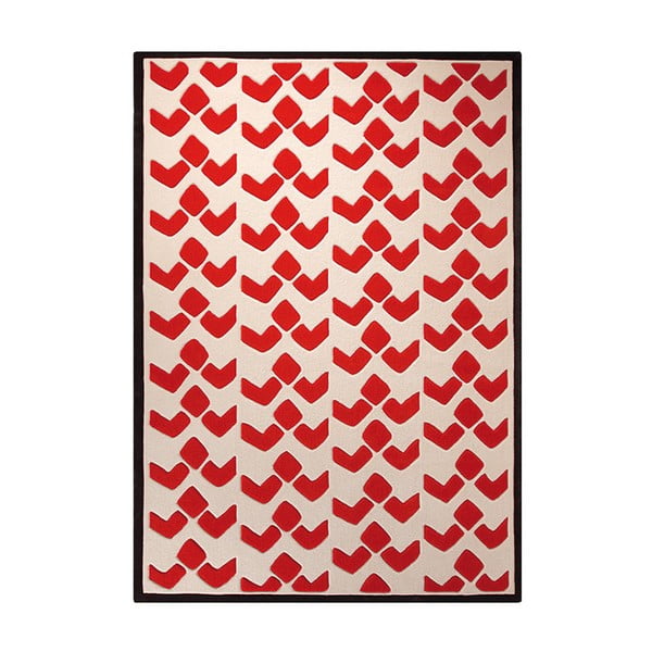 Koberec Bauhaus Red 120x180 cm