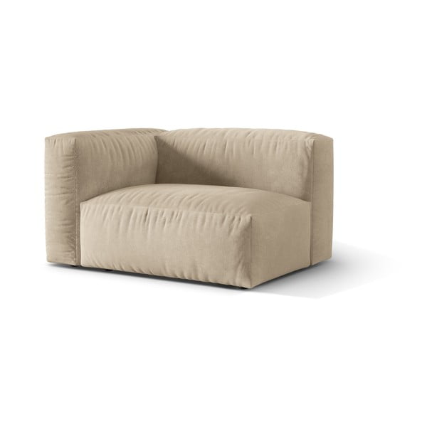 Beež-kreem bukleekangast diivanimoodul (vasak nurk) Martina - Micadoni Home-image-1