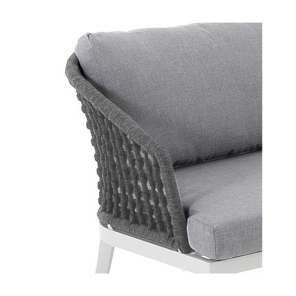 Hall alumiiniumist aiamööbli komplekt 5-le inimesele Afteli - Tomasucci-image-4