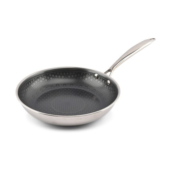 Roostevabast terasest pann mittenakkuva pinnaga ø 25,5 cm Fusion - BonBistro
