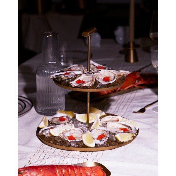 Roostevabast terasest riiul Aruc - Kave Home-image-1