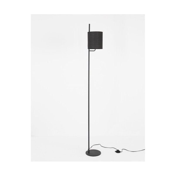 Must metallist põrandalamp (kõrgus 176 cm) Yama - Nova Luce-image-4