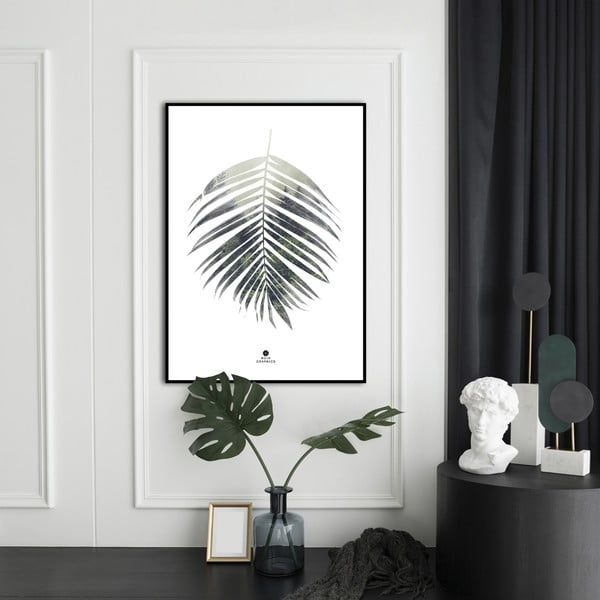 Plakat raamis 50x70 cm Palm Leaf - Malerifabrikken-image-1