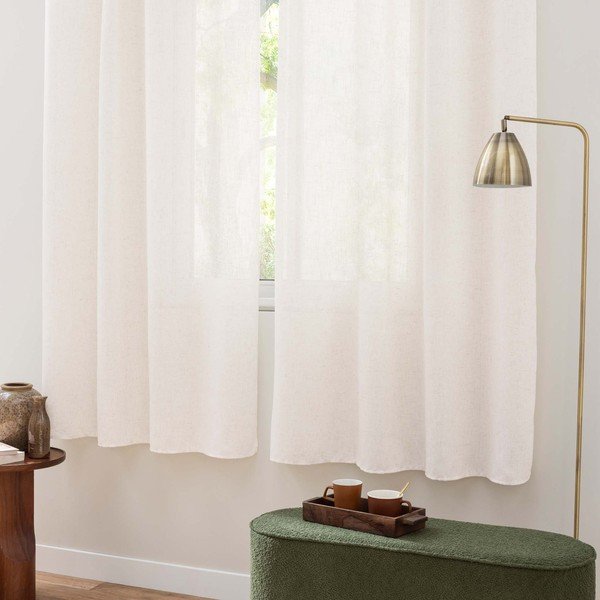 Kreemikas kardin 140x240 cm Pauline - douceur d'intérieur-image-2