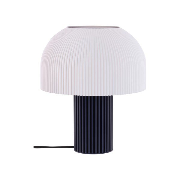 Valge/sinine plastmassist laualamp (kõrgus 29 cm) Maya - Jotex