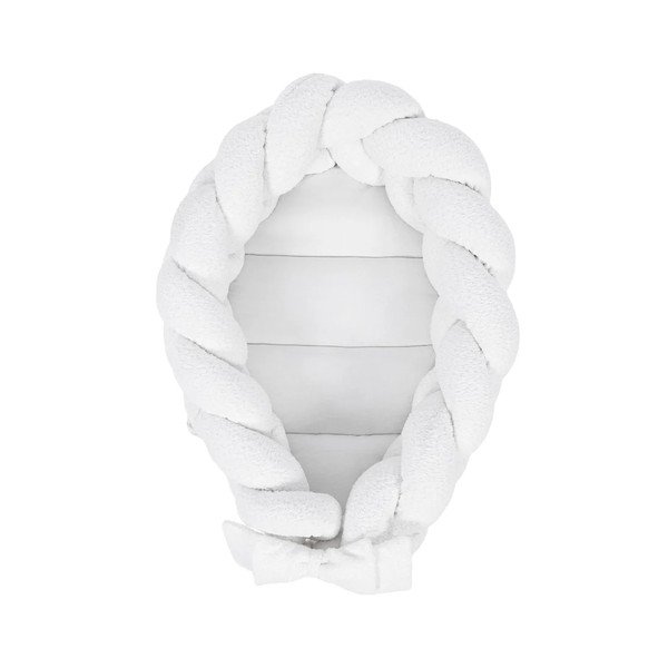 Valge beebipesa 47x70 cm - Meowbaby