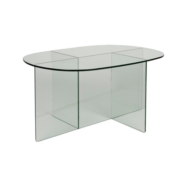 Klaasist diivanilaud 60x80 cm Linea - Zuiver