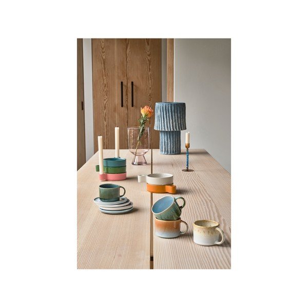 Heleroosa klaasvaas (kõrgus 24 cm) Drum - Villa Collection-image-2