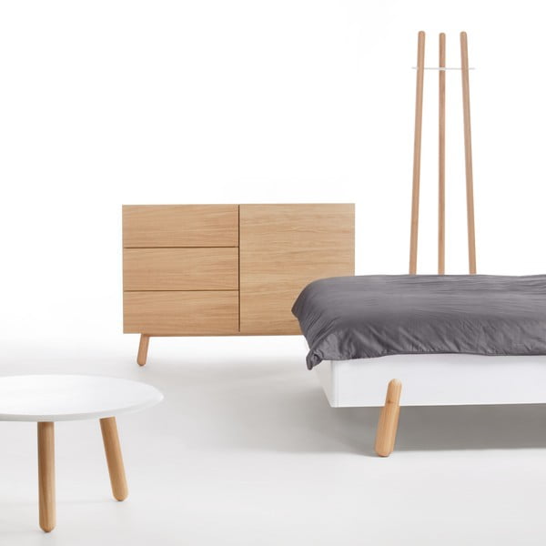 Postel Jitona Mamma s čalouněným čelem, 160 x 200 cm-image-2