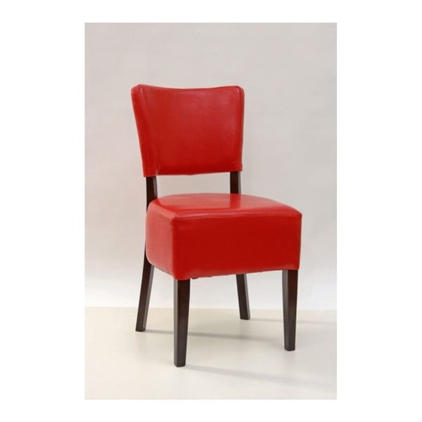 Červená jídelní židle SOB Bistro