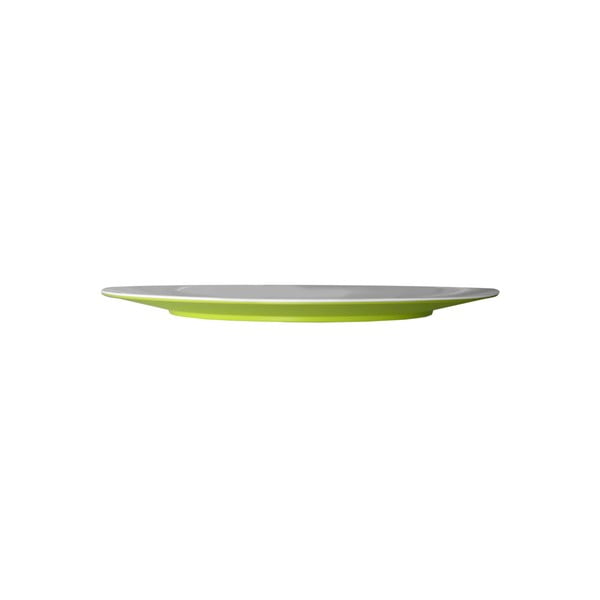 Zelený talíř Entity, 33.2 cm