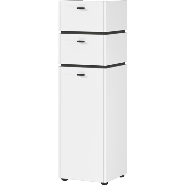 Valge kõrge vannitoakapp 34x117 cm Modesto - Germania-image-2