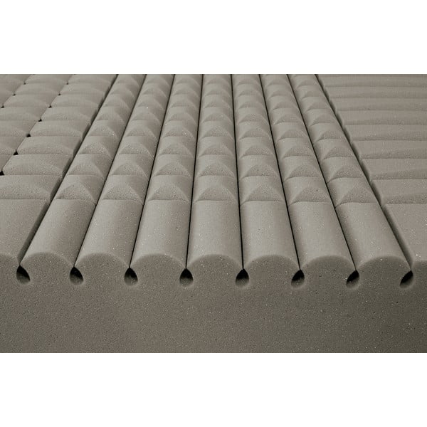 Keskmise kõva vahtpolsterdusega kahepoolne madrats 120x200 cm Nightfly Magic - Materasso-image-1