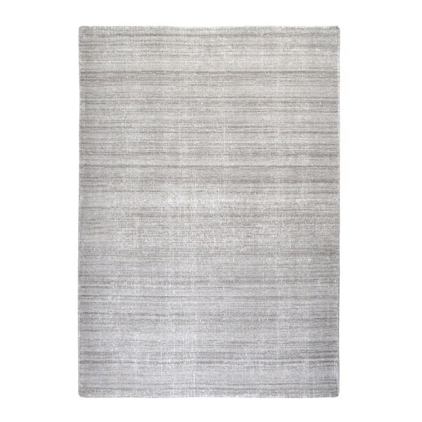 Šedý vlněný koberec The Rug Republic Medanos, 230 x 160 cm