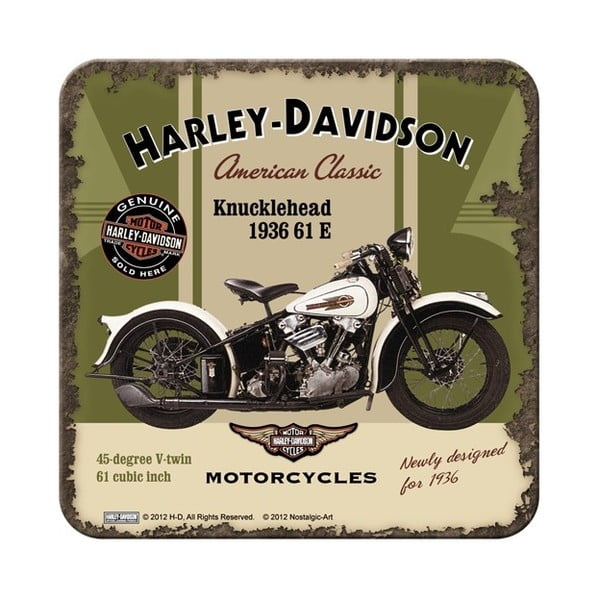 Sada 5 podtácků Harley Davidson