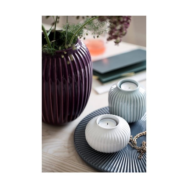 Valge portselanist küünlajalg Hammershoi, ⌀ 8 cm Hammershøi - Kähler Design-image-2