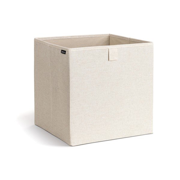 Beež tekstiilist hoiukast 32x31,5x31,5 cm Soft Storage Cube - Bigso-image-4