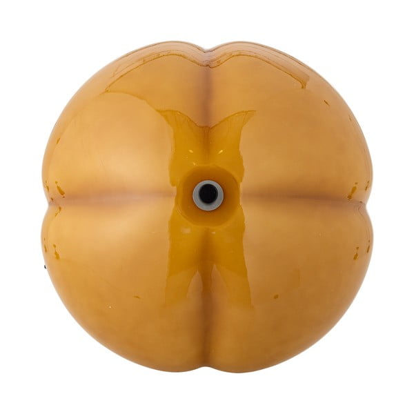 Ookerkollane lauavalgusti klaasist varjuga (kõrgus 46,5 cm) Kinoko - Bloomingville-image-4