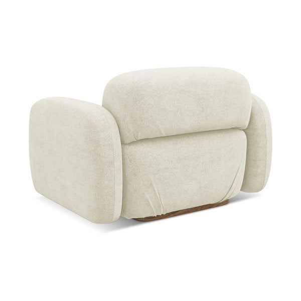 Kreemikas diivanimoodul, mis on valmistatud bukleekangast Ailani - Makamii-image-3