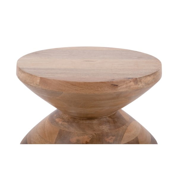 Ümmargune hoiulaud mangopuidust ø 35 cm Totem - Leitmotiv-image-4