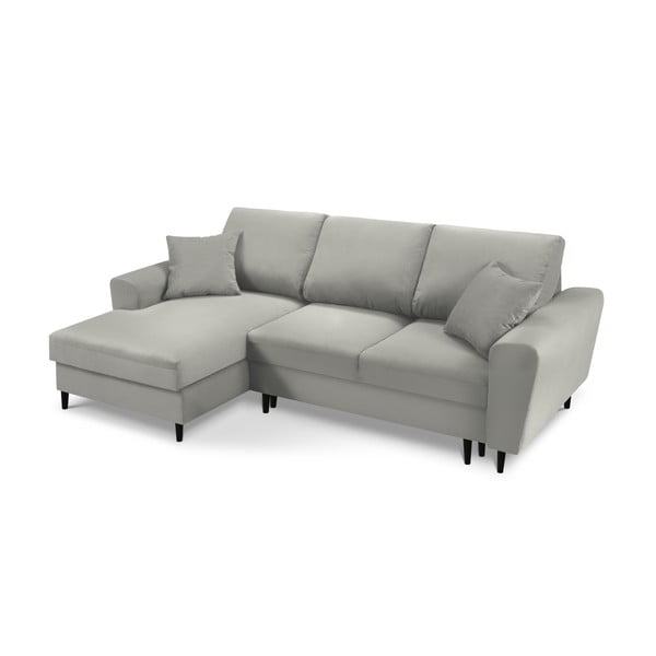 Helehall velvetist panipaigaga nurgadiivanvoodi (vasak nurk) Kyoto - Cosmopolitan Design-image-1