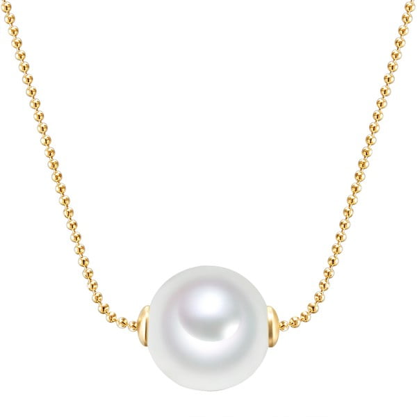 Náhrdelník s perlou Nova Pearls Copenhagen Goldie Eve