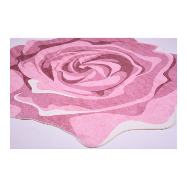 Vaip Rose Duro, ⌀ 80 cm Pembe - Vitaus-image-2