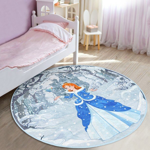 Sinine laste vaip ø 100 cm Comfort - Mila Home-image-1