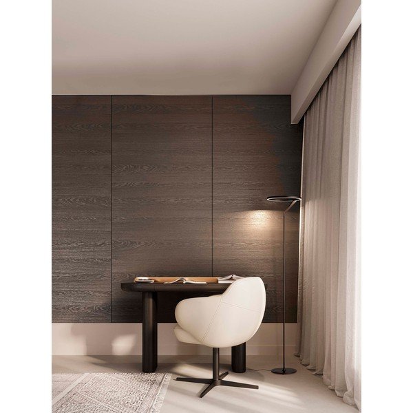 Matt must alumiiniumist hämardatav LED-põrandalamp (kõrgus 168 cm) Tilia - Nova Luce-image-1