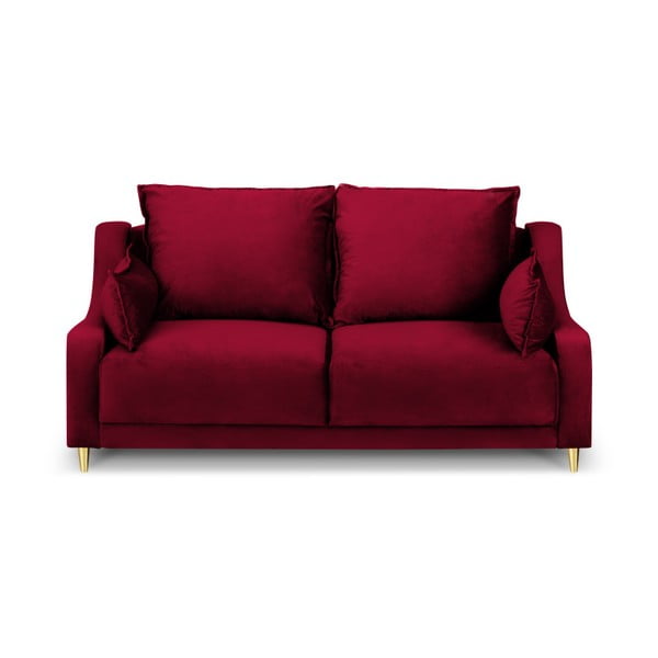 Červená pohovka Mazzini Sofas Pansy, 150 cm-image-2