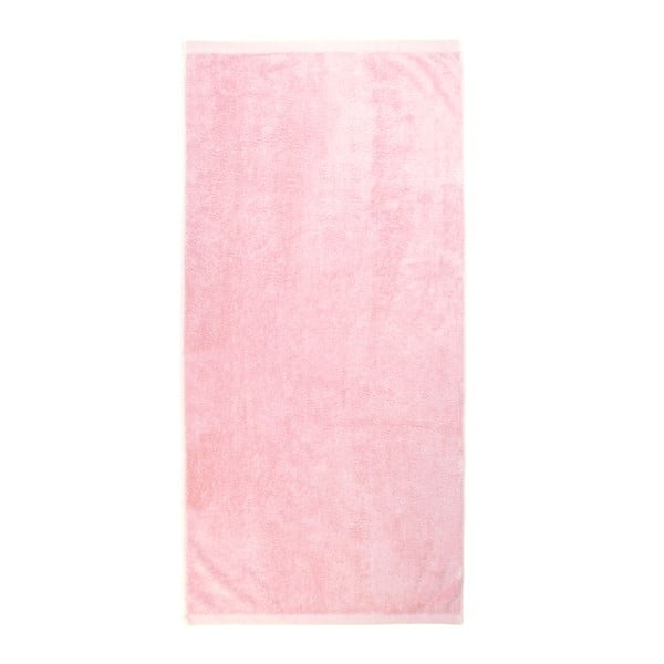 Světle růžový ručník Artex Alpha, 100 x 150 cm