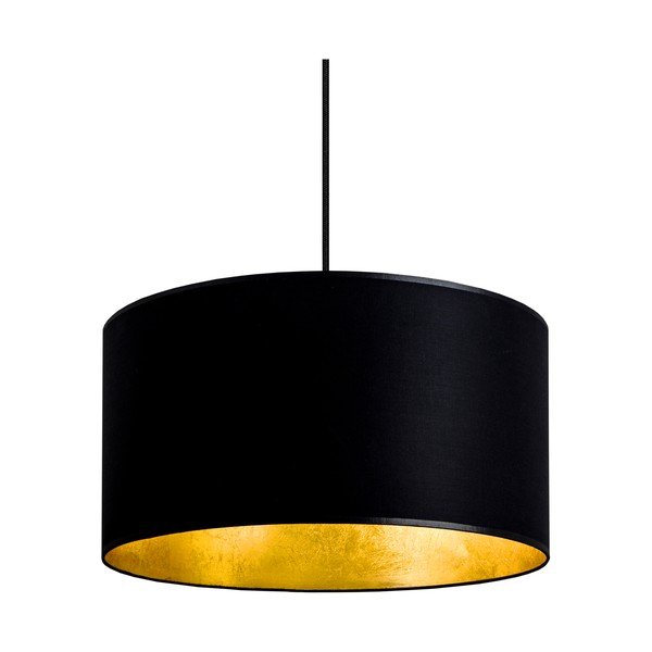 Must rippvalgusti kuldse sisustusega , ⌀ 36 cm Mika - Sotto Luce-image-3
