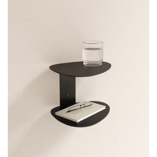 Must terasest riiul 29 cm Curve Bull - LIND DNA-image-1