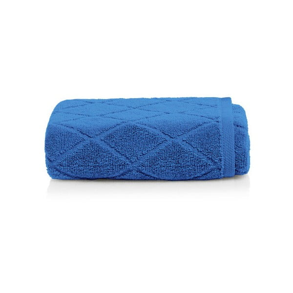 Modrý bavlněný ručník Maison Carezza Livorno, 50 x 90 cm