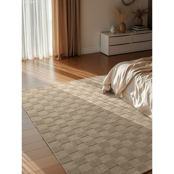 Beež käsitsi kootud villane vaip 160x230 cm Scala - Villeroy&Boch-image-1