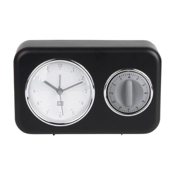 Must lauakell koos köögi minutikellaga Nostalgia - PT LIVING-image-1