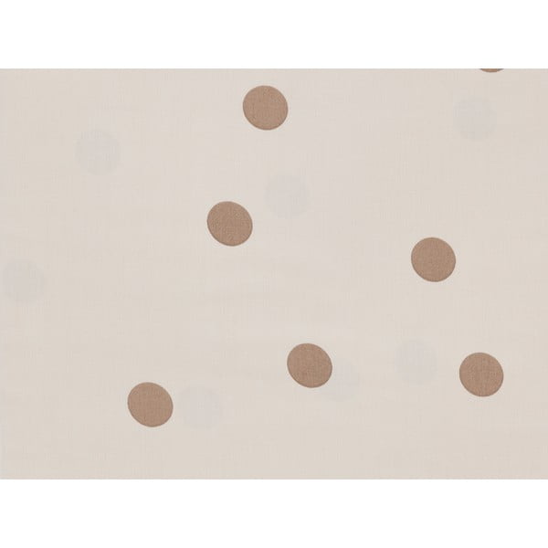 Pruun puuvill-satiinist voodipesu üheinimesevoodile 140x200 cm Solaris - Södahl-image-1