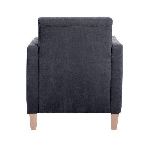 Antracitové křeslo Max Winzer Milla Velor-image-2