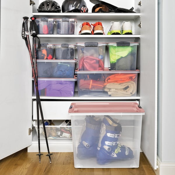 Kaanega plastist hoiukarp Compact - Rotho-image-1