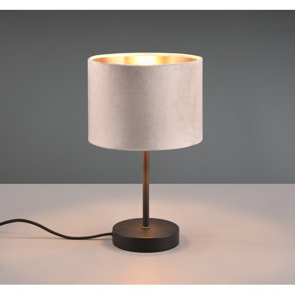Must ja beež laualamp (kõrgus 33 cm) Julieta - Trio-image-1