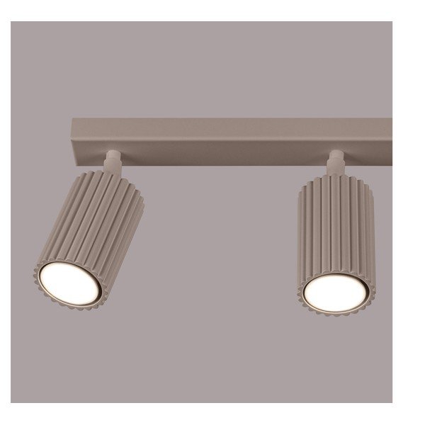 Taupepruun metallist kohtvalgusti 6,5x45 cm Gleam - Sollux-image-4