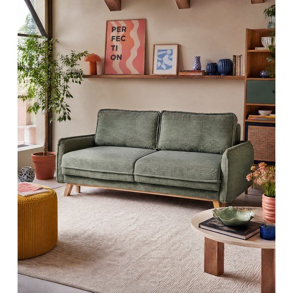 Heleroheline velvetist diivanvoodi 218 cm Tori – Bonami Selection-image-1