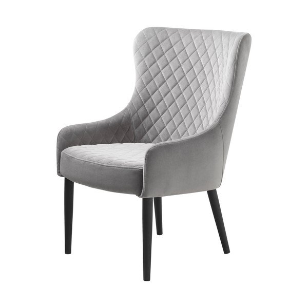 Helehall sametist tugitool Ottowa - Unique Furniture