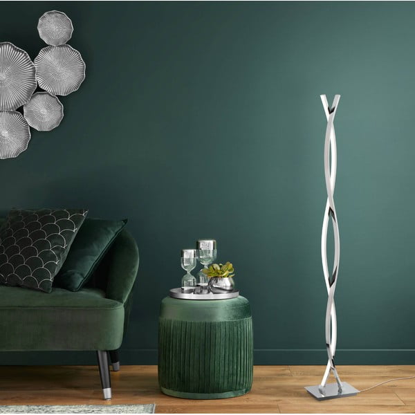 Hõbedane LED põrandavalgusti (kõrgus 142 cm) LASANA 2 - EGLO-image-2