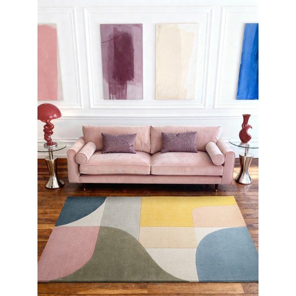 Käsitsi kootud villane vaip 120x170 cm Westminster Curzon - Ted Baker-image-1