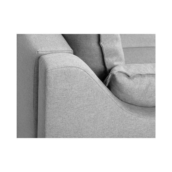 Světle šedá pohovka Mazzini Sofas Ancolie, 150 cm-image-4