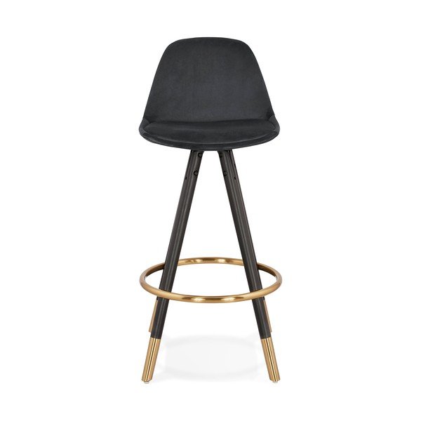 Must Mini baaritooli, istme kõrgus 65 cm Carry - Kokoon-image-1