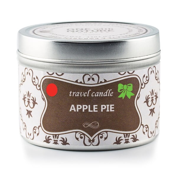 Vonná svíčka v plechovce Apple Pie, 25 hodin hoření