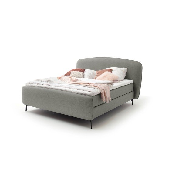 Helehall boxspring voodi 180x200 cm Imola - Meise Möbel-image-2